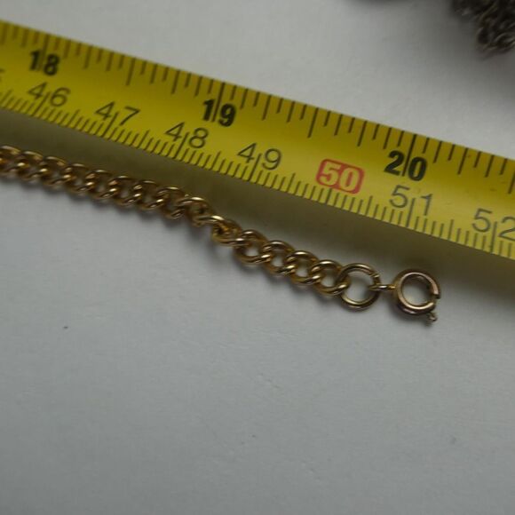 Boho International Festival Faux Coin Gold Tone Necklace Dangly Earrings Set - Picture 10 of 10